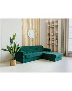 Угловой диван-кровать Ergonomic Ambition с пуфом Орматек