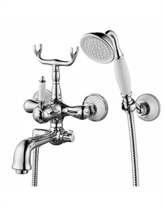 Смеситель Lemark Villa LM4812C для ванны с коротким изливом, хром