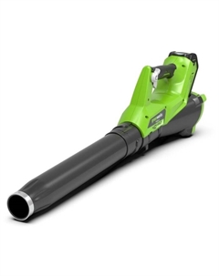 Воздуходувка Greenworks G40AB, аккумуляторная, Li-ion, 40В, обдув, 2.2кг, без акб и зу (2400807)