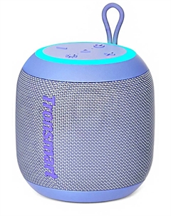 Портативная акустика Tronsmart T7 mini, 15 Вт, AUX, Bluetooth, подсветка, фиолетовый (993711)