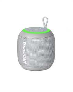 Портативная акустика Tronsmart T7 mini, 15 Вт, AUX, Bluetooth, подсветка, серый (993710)
