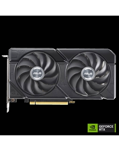 Видеокарта NVIDIA GeForce RTX 4060Ti DUAL-RTX4060TI-8G-EVO, 8Gb GDDR6, 128 бит, PCI-E, HDMI, 3DP, Retail (90YV0J48-M0NA00) Asus