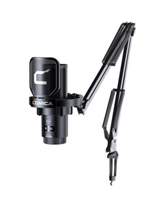 Comica Audio EJoy Uni A RGB Кардиоидный конденсаторный USB-C Микрофон со штангой (черный) Comica audio