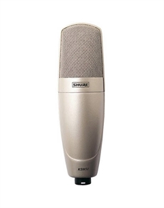 Кардиоидный конденсаторный микрофон Shure KSM32/SL с большой диафрагмой (Champagne)