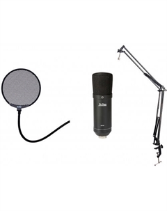 Комплект для подкаста On-Stage ASB700 с USB-микрофоном, Рычагом для трансляции, поп-фильтром и кабелем On-stage