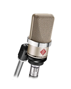 Кардиоидный конденсаторный микрофон Neumann TLM 102 с большой диафрагмой (никель)
