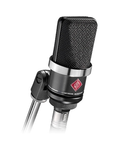 Кардиоидный конденсаторный микрофон Neumann TLM 102 BK с большой диафрагмой (черный)