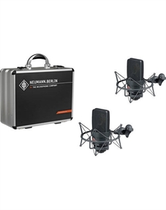 Кардиоидный конденсаторный микрофон Neumann TLM 103 с большой диафрагмой (стереосистема, черный)