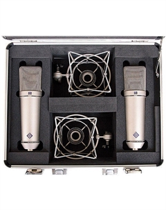 Многодиапазонный конденсаторный микрофон Neumann U 87 Ai с большой диафрагмой (стереосистема, никель)