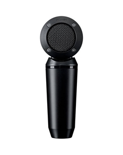 Конденсаторный микрофон Shure PGA181 с боковым адресом (кабель XLR)
