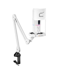 Комплект конденсаторного микрофона Comica Audio STA-U2A RGB USB (белый) Comica audio