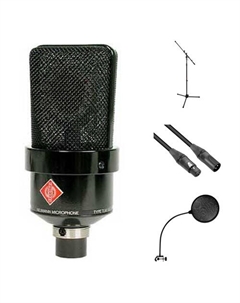 Комплект Кардиоидных конденсаторных микрофонов Neumann TLM 103 с большой диафрагмой (черный)