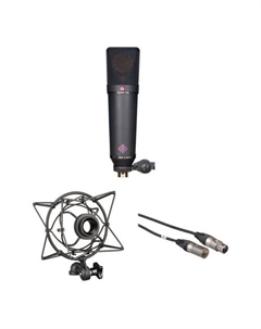 Комплект многодиапазонного конденсаторного микрофона Neumann U 87 Ai MT с большой диафрагмой с амортизатором и кабелем (черный)
