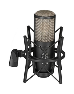 Кардиоидный конденсаторный микрофон AKG P220 с большой диафрагмой (черный) Akg