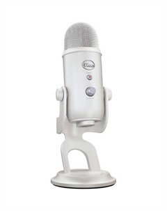 USB-микрофон Logitech Blue Yeti для коллекции Aurora (белый туман)