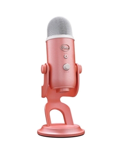 USB-микрофон Logitech Blue Yeti для коллекции Aurora (розовый рассвет)