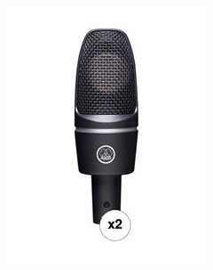 Студийный микрофон AKG C3000 (2 комплекта) Akg