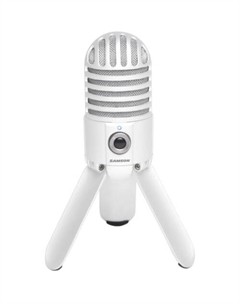 Студийный конденсаторный микрофон Samson Meteor Mic USB (белый)