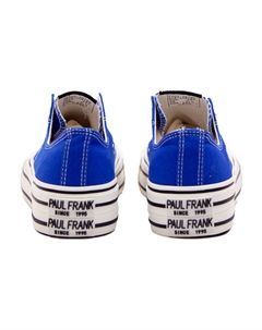 Холщовые кеды женские с низким верхом, красный Paul frank