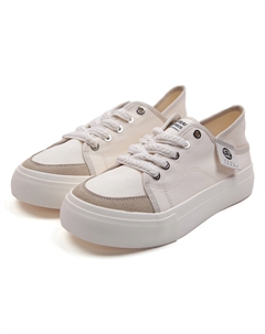 Холщовые кеды женские с низким верхом, бежевый/розовый Paul frank