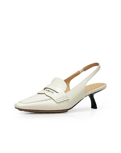 Туфли на шпильке, черно-белый Deep breath