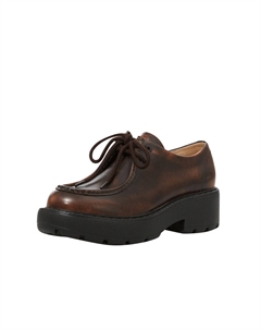 Туфли-лоферы на платформе, черный Deep breath