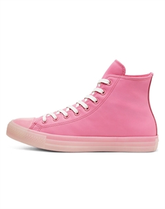 Кеды Neon Leather Chuck Taylor All Star High Top 'Neon Pink' Converse