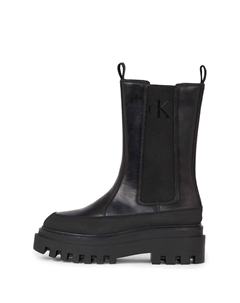 Ботинки на платформе Jeans FLATFORM CHELSEA BOOT, цвет triple black Calvin klein