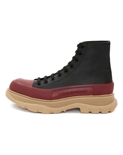 Мужские высокие ботинки Tread Slick Martin Boot, черные/красные Alexander mcqueen