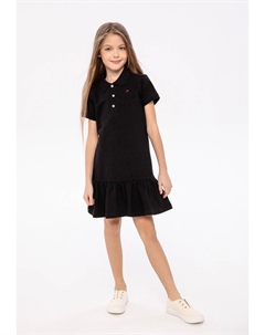 Дневное платье SHORT SLEEVE WITH FRILLED, цвет black Minoti