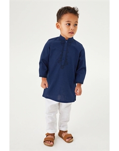 Вышитая туника для мальчика, синий Next