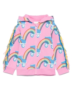 Худи с принтом, розовый Stella mccartney kids