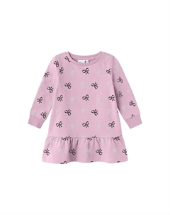 Название It спортивное платье «NMFRUE SWEAT DRESS BRU BOX», цвет Corsage Name it