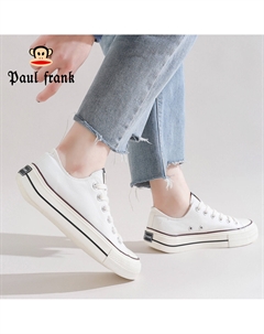 Кеды, скейтборд обувь женская низкая, розовый Paul frank