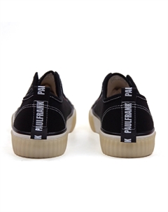 Кеды, скейтборд обувь женская низкая черный Paul frank