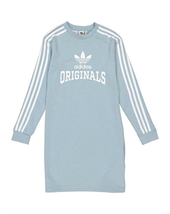 Платье, голубой Adidas