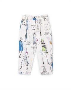 Тканевые брюки, белый Gulliver