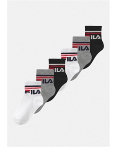 Носки JUNIOR QUARTER UNISEX 6 PACK, цвет black/white/grey Fila