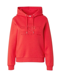 Толстовка с капюшоном Sweatshirt, красный Gant
