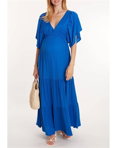 Платье макси CLAUDETTE, синий Cache coeur