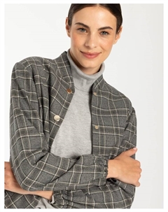 Блейзер Karoblouson, пестрый серый More&more