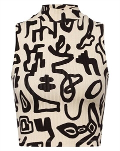 Топ каори, черный Edited