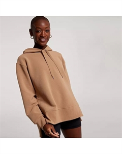 Женская большая толстовка с капюшоном Elevate Ottoman, цвет Tan Brown Calia