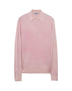 Свитер женский кашемировый, розовый Prada