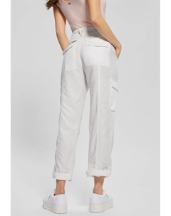 Брюки с боковыми карманами, белый Guess
