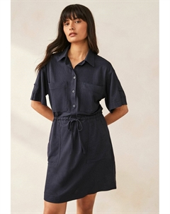 Платье-блузка DRAWSTRING UTITLITY, REGULAR FIT, черный Next