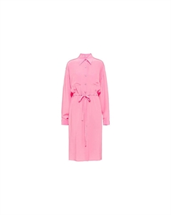 Платье с длинными рукавами женское розовое Miu miu
