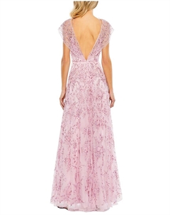 Платье А-силуэта, розовый Mac duggal