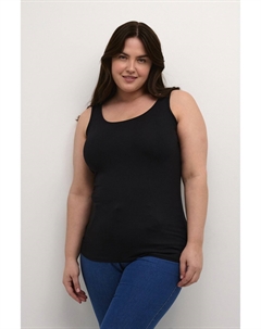 Топ YOKA, глубокий черный Kaffe curve