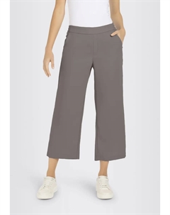 Брюки 7/8 "CHIARA укороченные", современного и широкого кроя, серый Mac